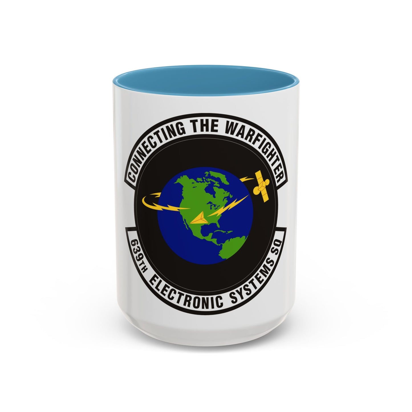 639th Electronic Systems Squadron (U.S. Air Force) Accent Coffee Mug