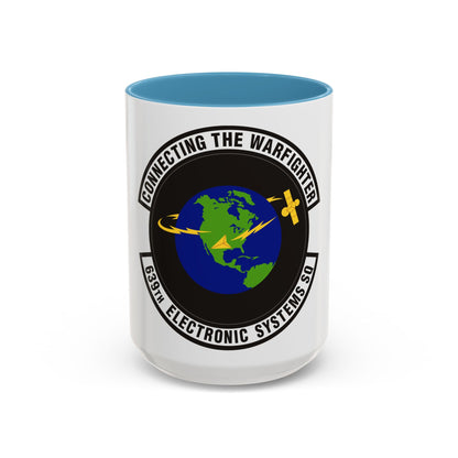 639th Electronic Systems Squadron (U.S. Air Force) Accent Coffee Mug