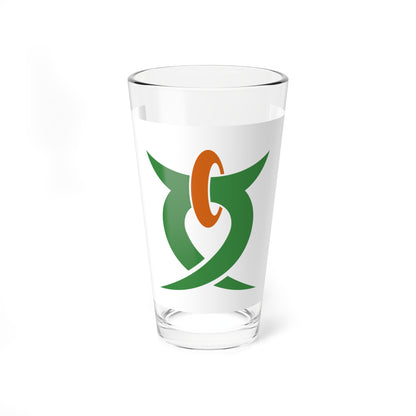 Flag of Azumino Nagano (Japan) Pint Glass 16oz