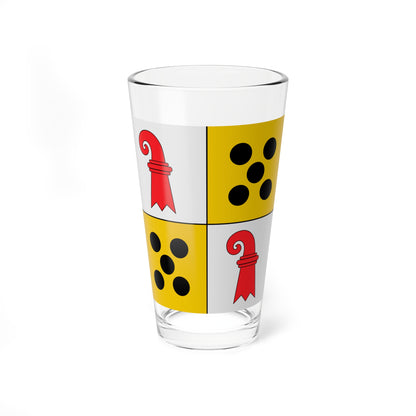 Flag of Felix Gmur (Switzerland) Pint Glass 16oz