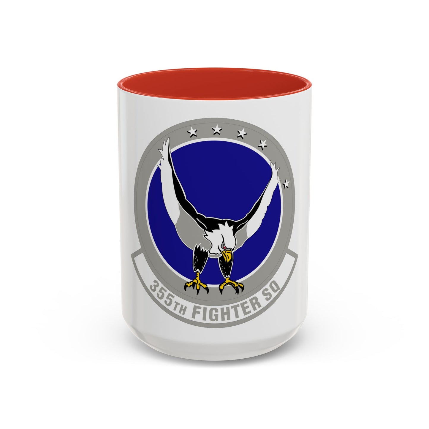 355 Fighter Squadron PACAF (U.S. Air Force) Accent Coffee Mug