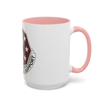 168 Medical Battalion (U.S. Army) Accent Coffee Mug