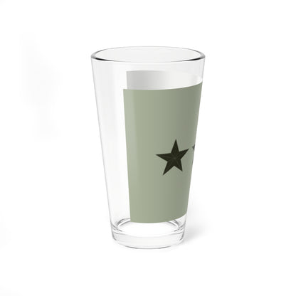 SS.OO.8.EJER.SUR.CAPITÁN (Chile) (Military Rank) Pint Glass 16oz