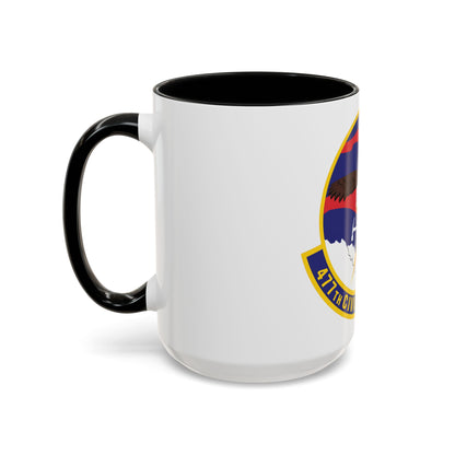 477th Civil Engineer Squadron (U.S. Air Force) Accent Coffee Mug