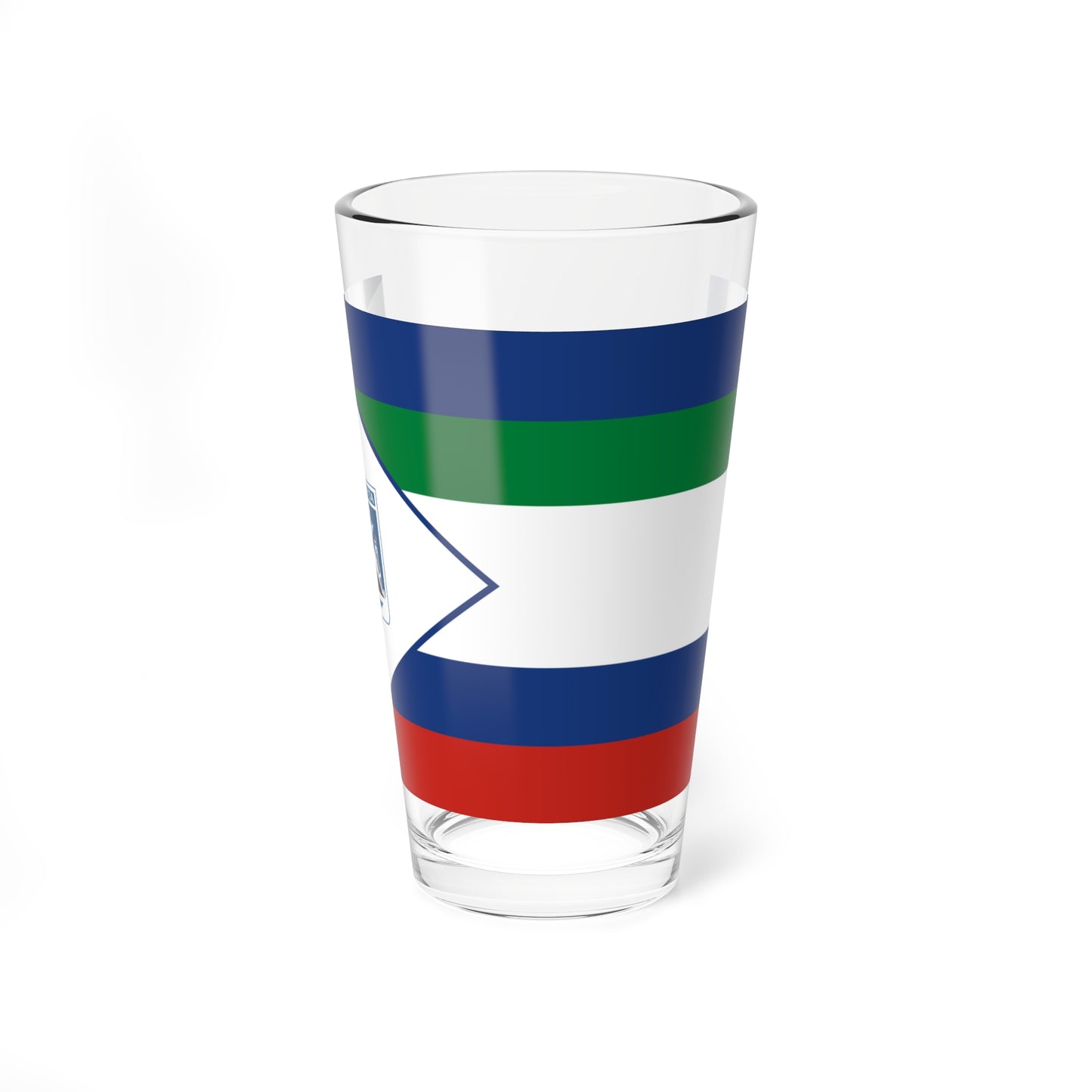 Flag of Vorkuta (Russia) Pint Glass 16oz