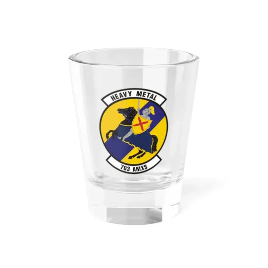703d Aircraft Maintenance Squadron (U.S. Air Force) Shot Glass 1.5oz 1.5oz - Go Mug Yourself