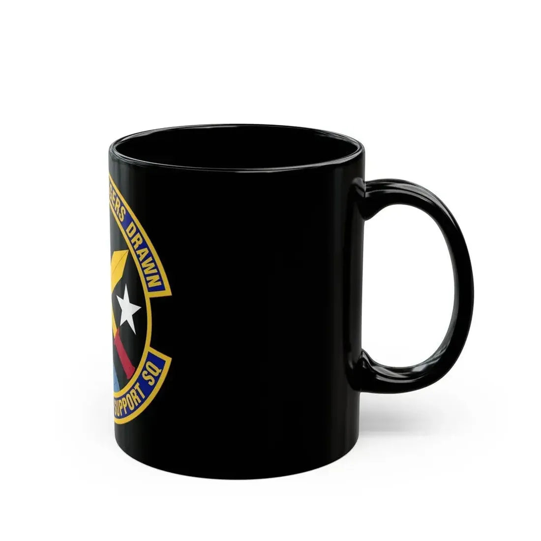 703d Munitions Support Squadron (U.S. Air Force) Black Coffee Mug - Go Mug Yourself