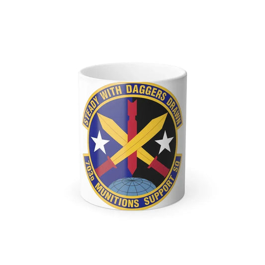703d Munitions Support Squadron (U.S. Air Force) Color Changing Coffee Mug 11oz - Go Mug Yourself