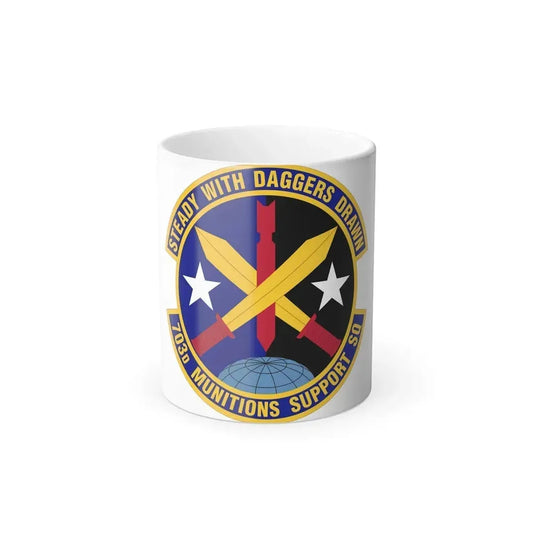 703d Munitions Support Squadron (U.S. Air Force) Color Changing Coffee Mug 11oz - Go Mug Yourself