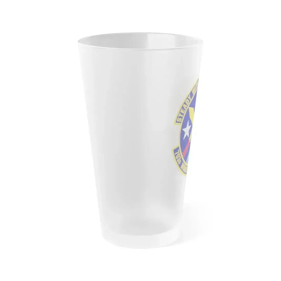 703d Munitions Support Squadron (U.S. Air Force) Frosted Pint Glass 16oz - Go Mug Yourself