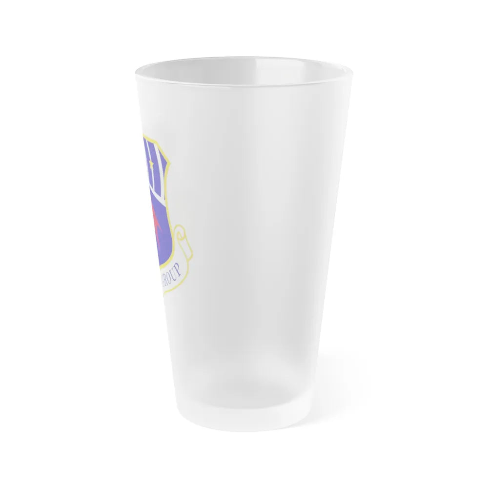 704 Test Group AFMC (U.S. Air Force) Frosted Pint Glass 16oz-Go Mug Yourself