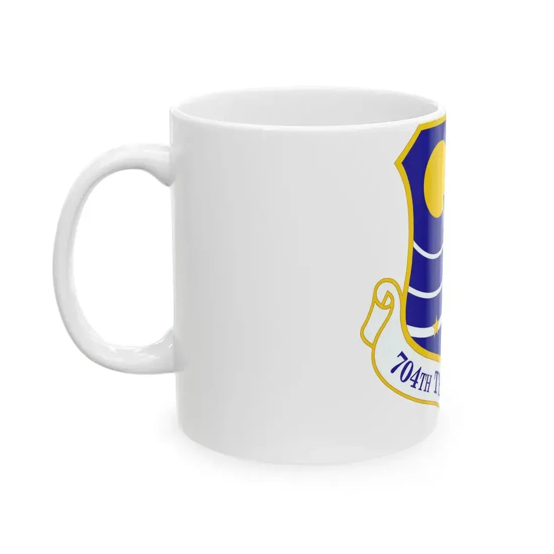 704 Test Group AFMC (U.S. Air Force) White Coffee Mug - Go Mug Yourself