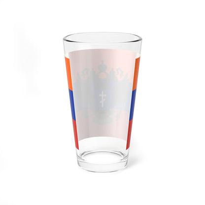 Flag of Occupied Kherson Oblast (Russia) Pint Glass 16oz