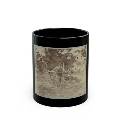 22d New York State Militia Near Harpers Ferry, Va., 1861 I.E.1862 027 (U.S. Civil War) Black Coffee Mug