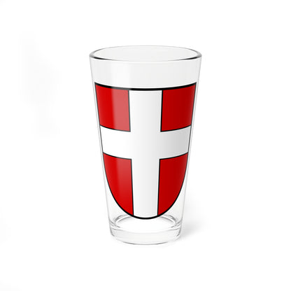 Coat of Arms of Volyn Oblast lesser (Ukraine) (Coat of Arms) Pint Glass 16oz