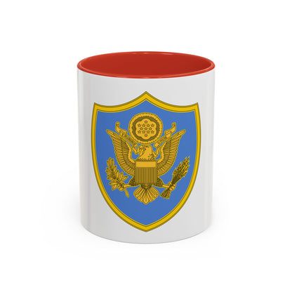 Personnel Assigned to DOD and Joint Activities 2 (U.S. Army) Accent Coffee Mug