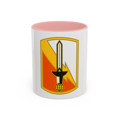 21 Signal Brigade (U.S. Army) Accent Coffee Mug