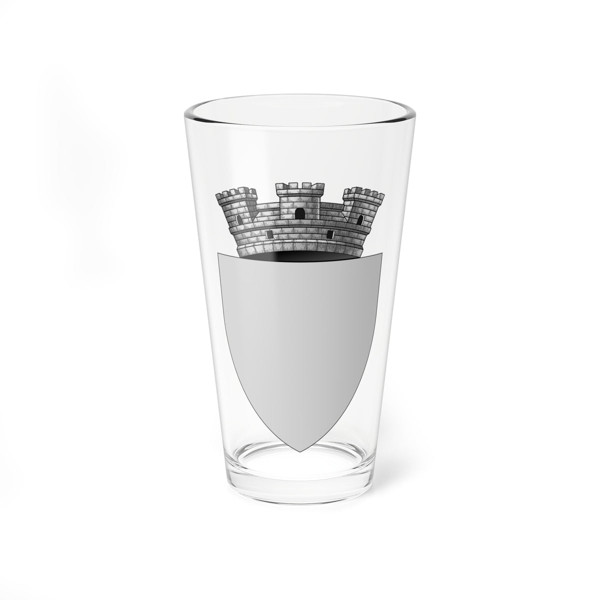 ROU Blank Town CoA (Oman) (Coat of Arms) Pint Glass 16oz