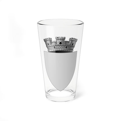 ROU Blank Town CoA (Oman) (Coat of Arms) Pint Glass 16oz