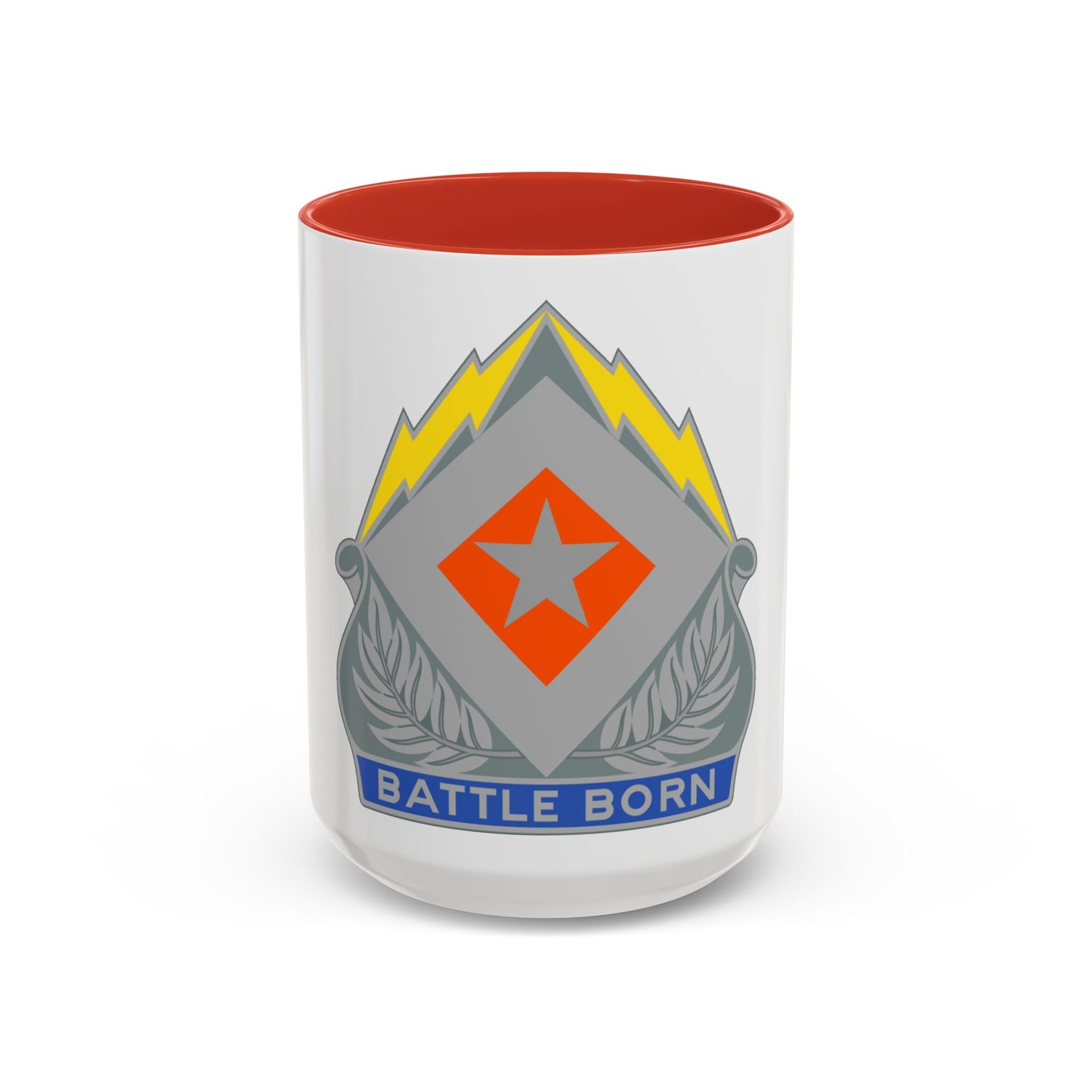 422 Signal Battalion (U.S. Army) Accent Coffee Mug