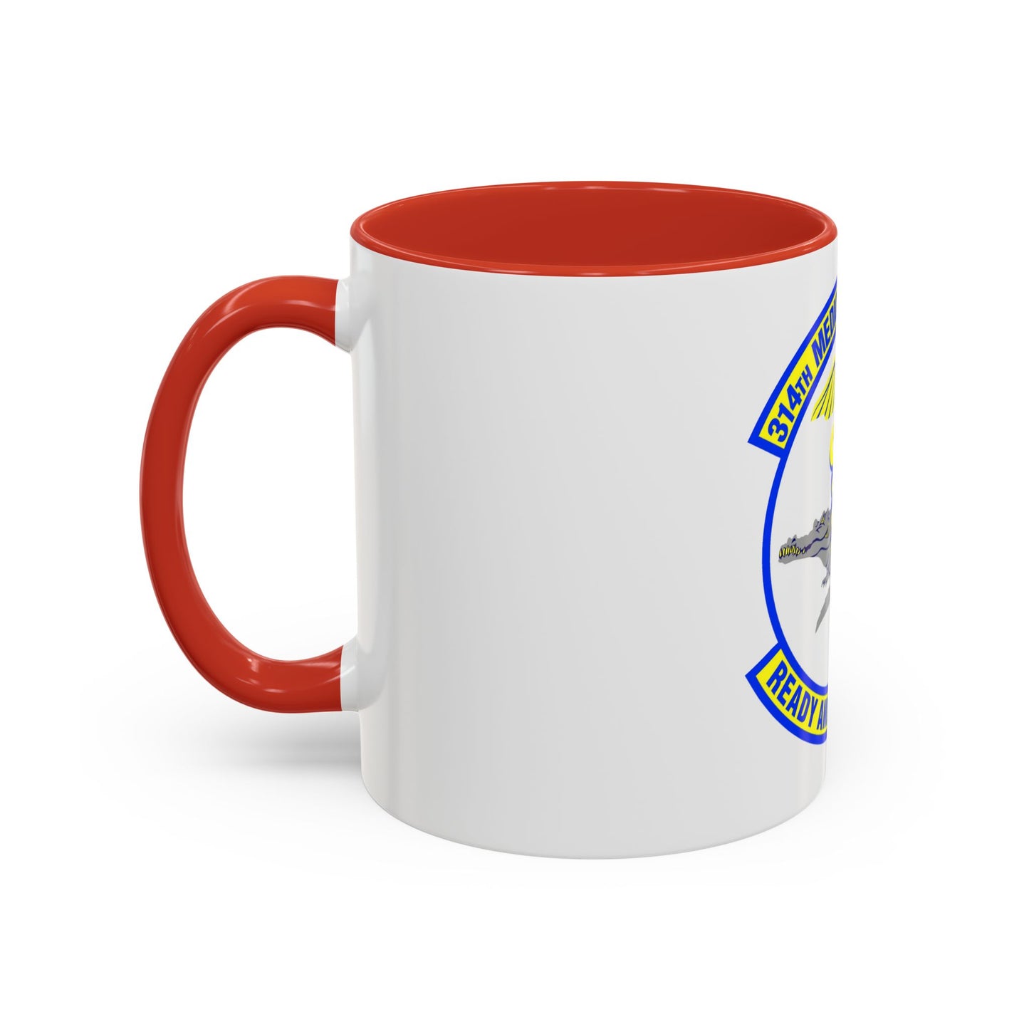 314th Medical Support Squadron (U.S. Air Force) Accent Coffee Mug