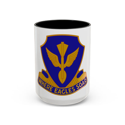 132 Aviation Regiment (U.S. Army) Accent Coffee Mug