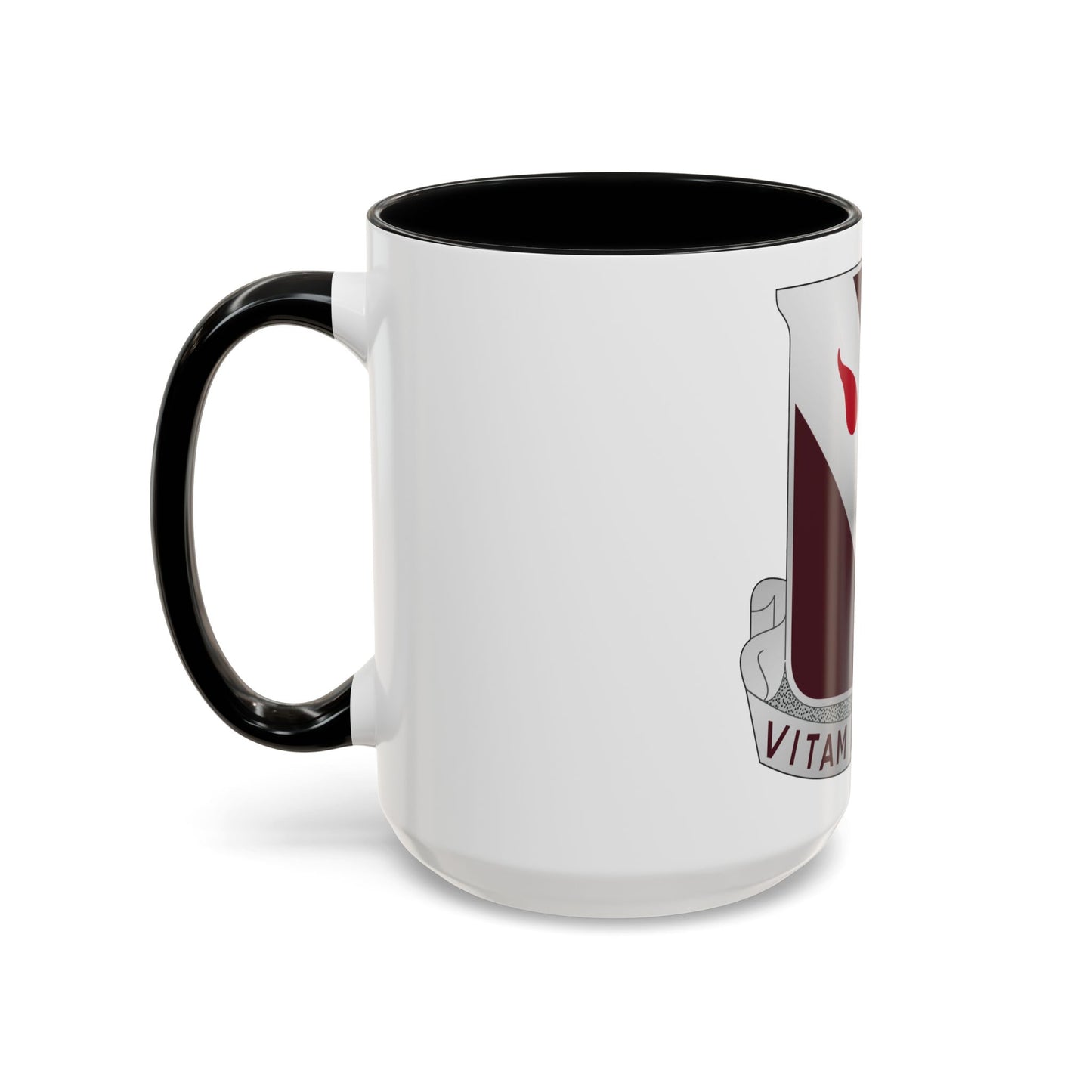 327 Medical Battalion (U.S. Army) Accent Coffee Mug