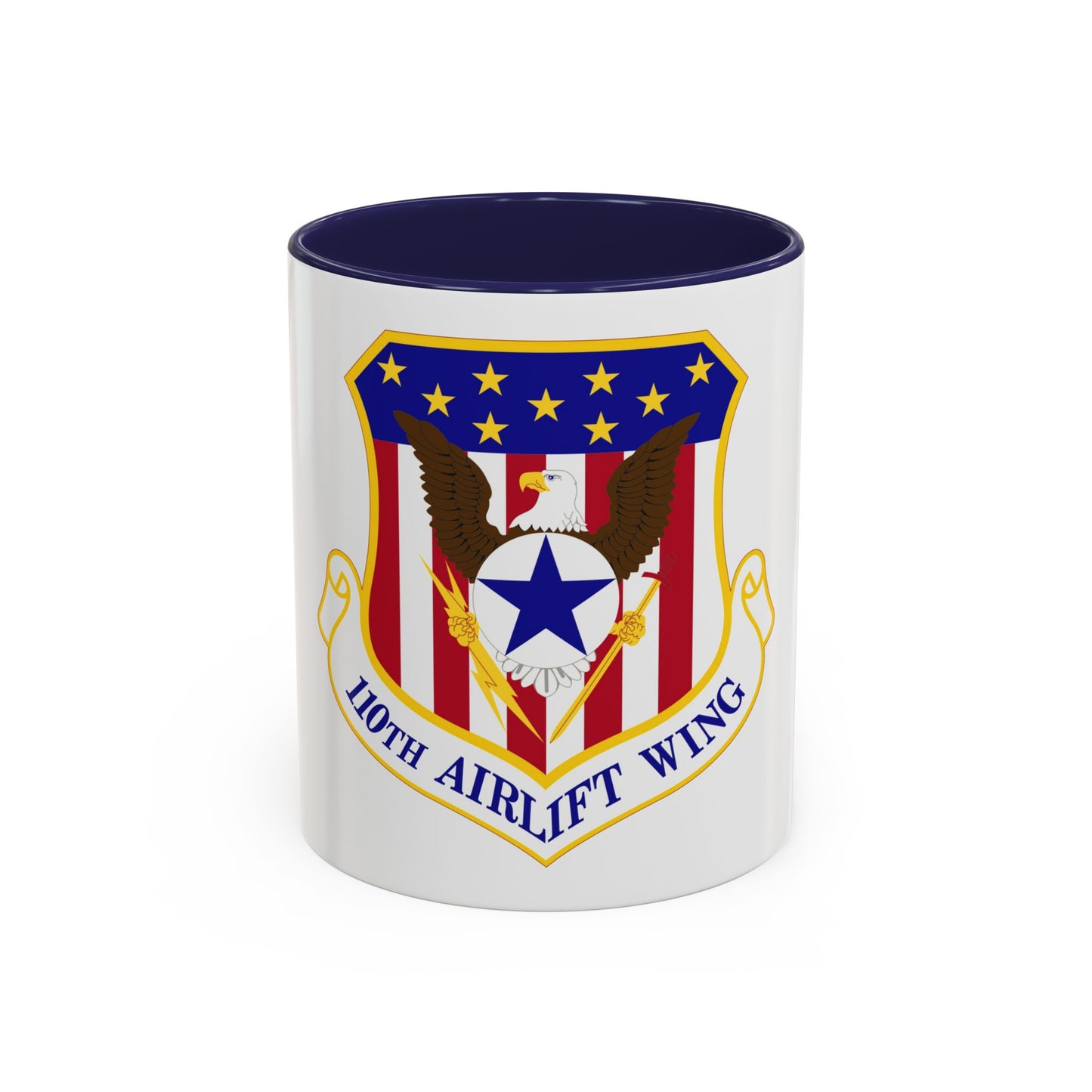 110th Airlift Wing (U.S. Air Force) Accent Coffee Mug