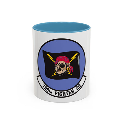 198 Fighter Squadron (U.S. Air Force) Accent Coffee Mug