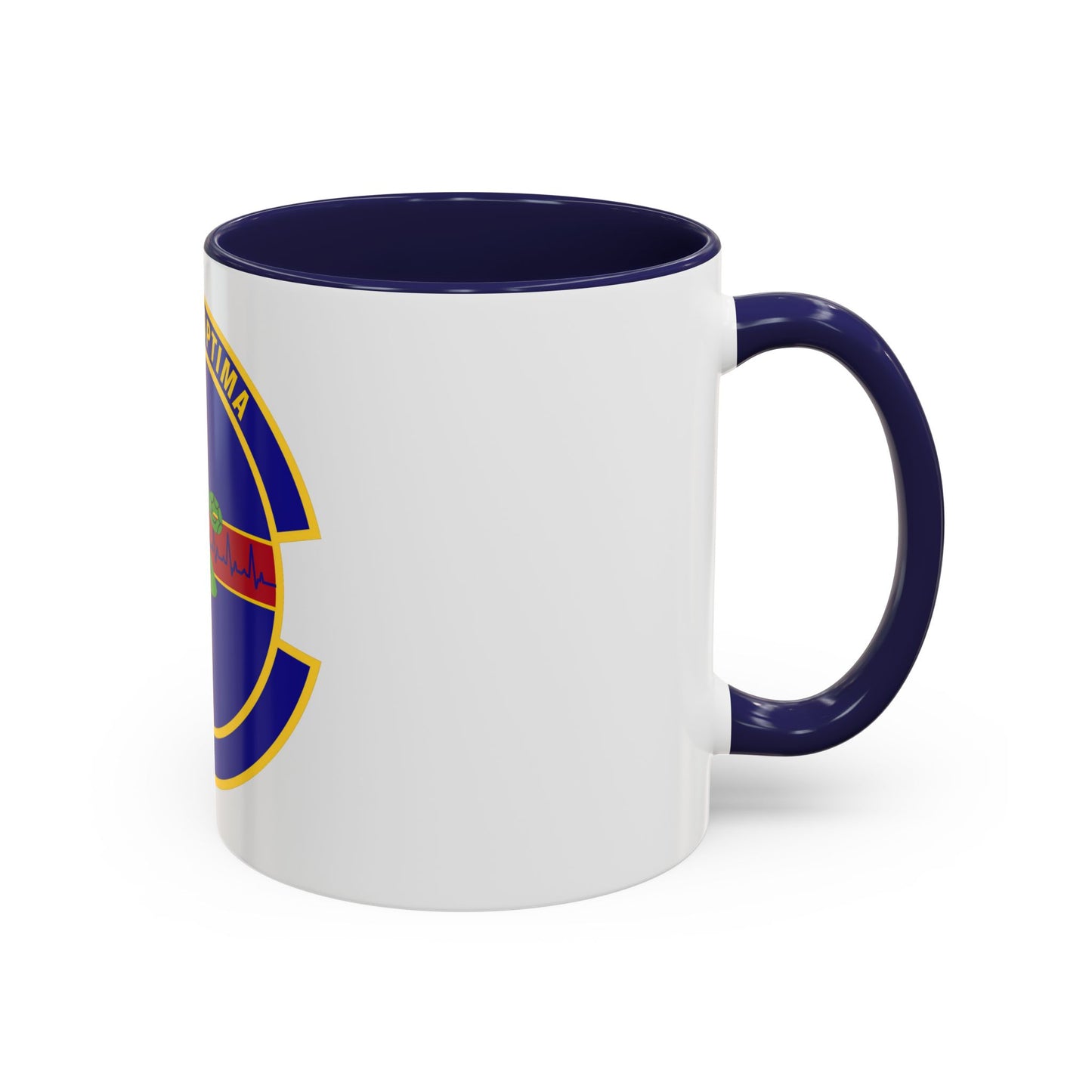 412 Healthcare Operations Squadron AFMC (U.S. Air Force) Accent Coffee Mug