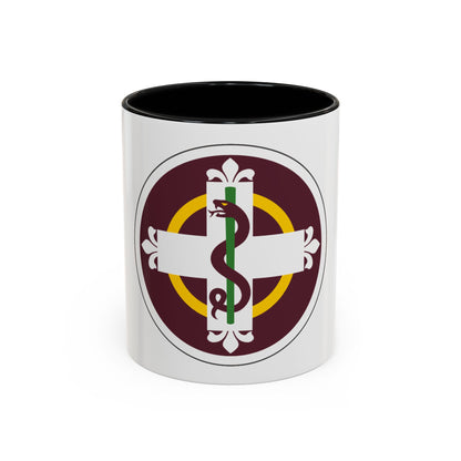 338 Medical Brigade (U.S. Army) Accent Coffee Mug