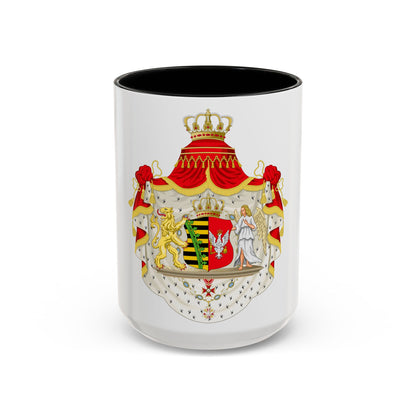 Grand Coat of Arms of Duchy of Warsaw - Accent Coffee Mug