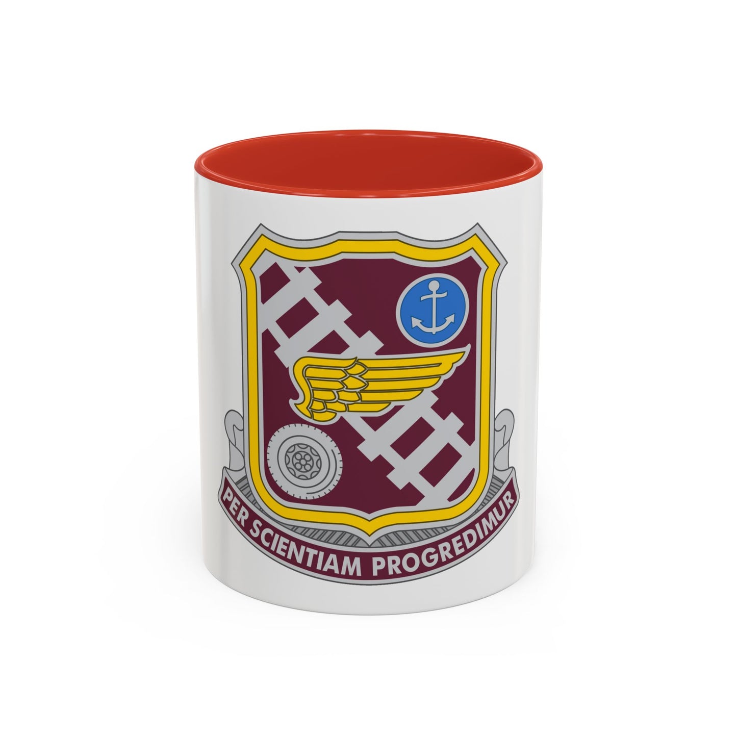 Transportation Center and School 2 (U.S. Army) Accent Coffee Mug