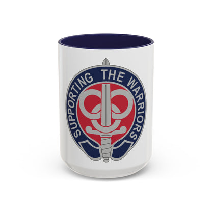 3 Personnel Command 2 (U.S. Army) Accent Coffee Mug
