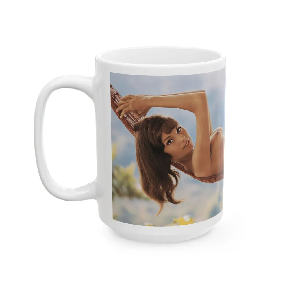 Victoria Vetri #01 - Nude ''Playboy Centerfold Gate''1 (Vintage Female Icon) White Coffee Mug-Go Mug Yourself