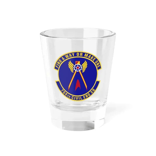 704th Civil Engineer Squadron (U.S. Air Force) Shot Glass 1.5oz 1.5oz - Go Mug Yourself