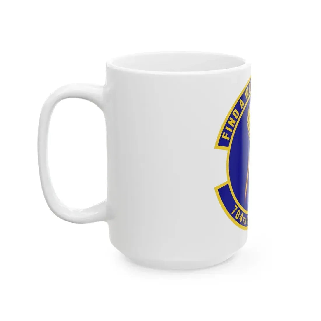 704th Civil Engineer Squadron (U.S. Air Force) White Coffee Mug - Go Mug Yourself