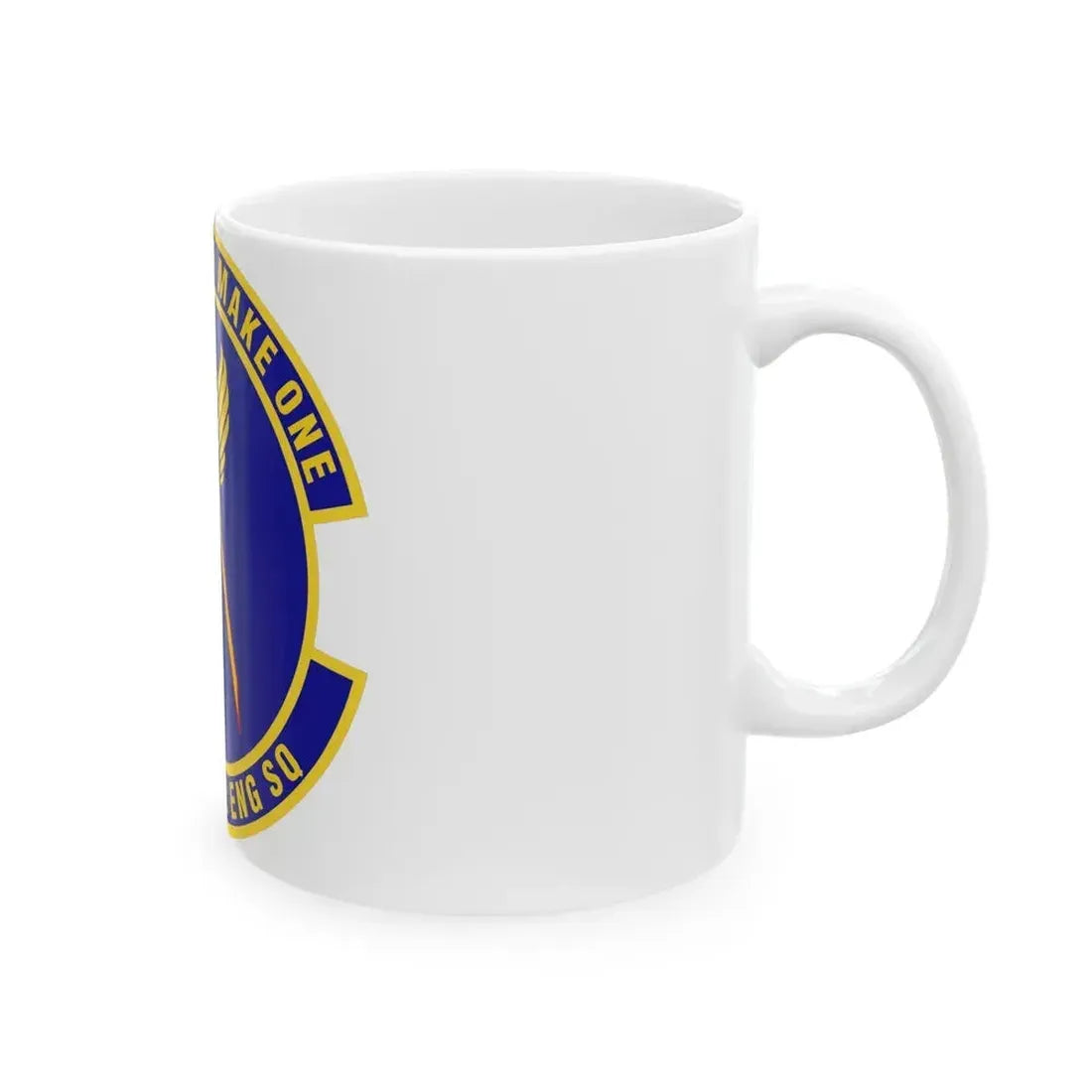 704th Civil Engineer Squadron (U.S. Air Force) White Coffee Mug - Go Mug Yourself