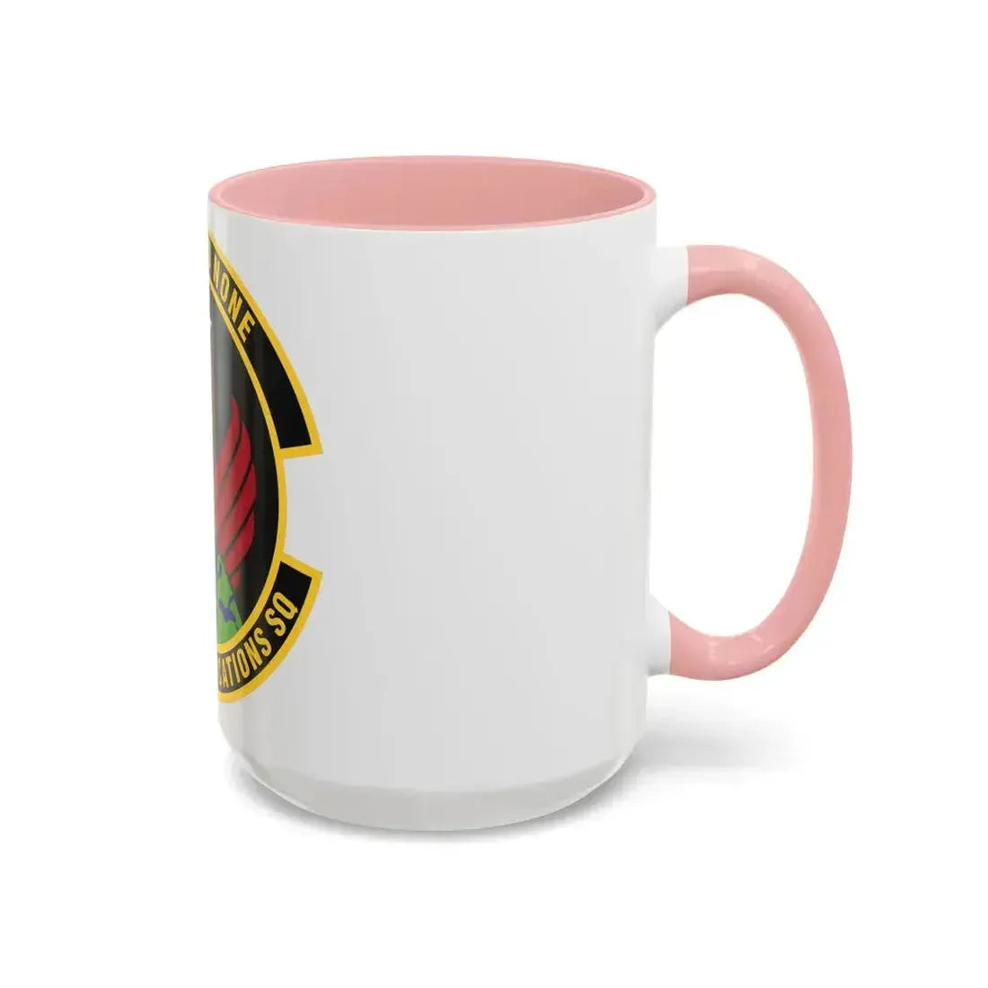 704th Communications Squadron (U.S. Air Force) Accent Coffee Mug - Go Mug Yourself