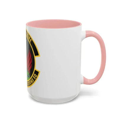 704th Communications Squadron (U.S. Air Force) Accent Coffee Mug - Go Mug Yourself