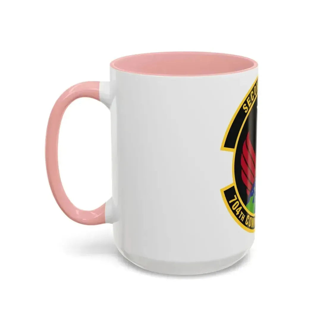 704th Communications Squadron (U.S. Air Force) Accent Coffee Mug - Go Mug Yourself