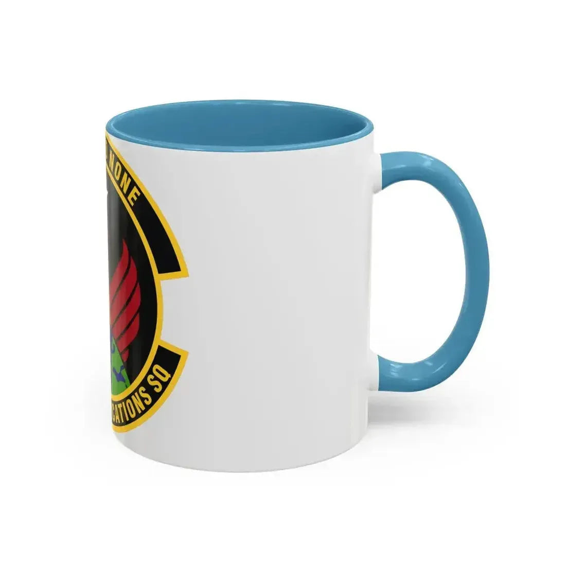 704th Communications Squadron (U.S. Air Force) Accent Coffee Mug - Go Mug Yourself