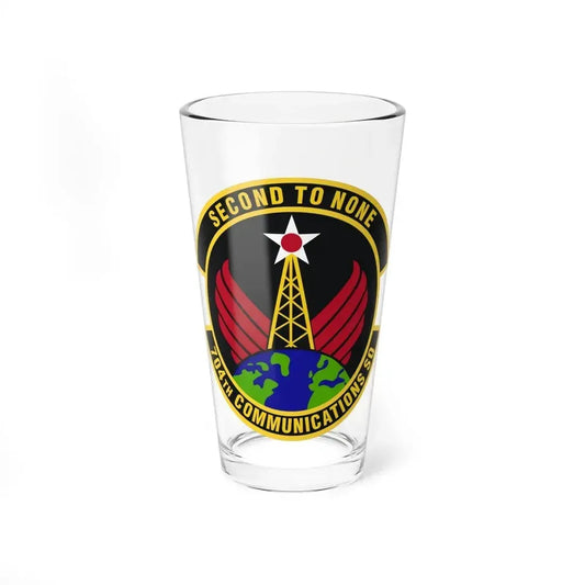 704th Communications Squadron (U.S. Air Force) Pint Glass 16oz 16oz - Go Mug Yourself