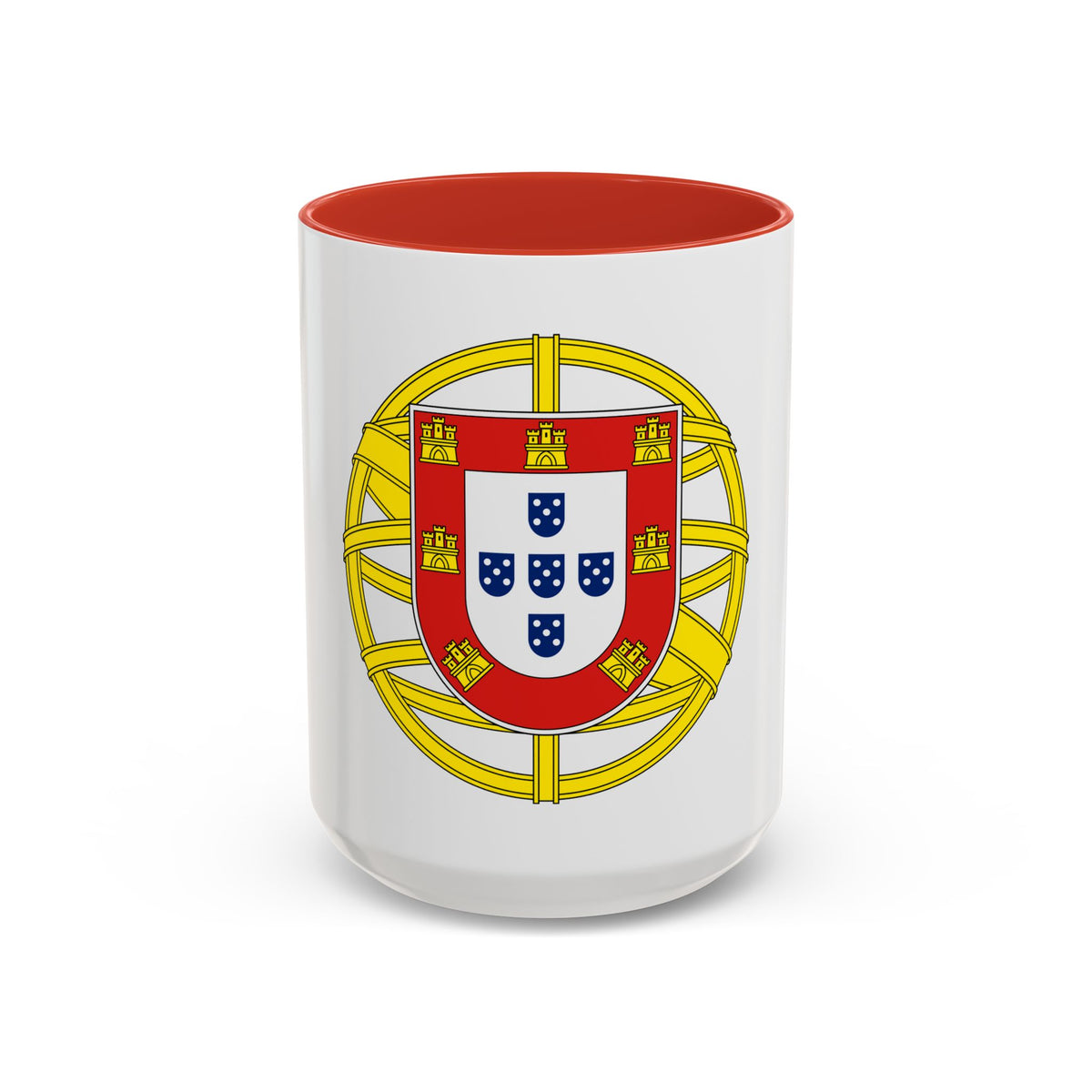 Coat of arms of Portugal (lesser) - Accent Coffee Mug