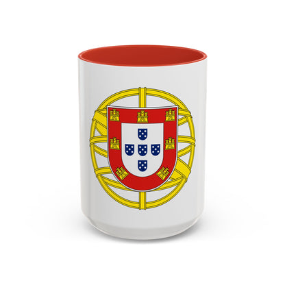 Coat of arms of Portugal (lesser) - Accent Coffee Mug