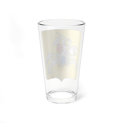 Coat of Arms of Vierchniadzvinsk Belarus (Belarus) (Coat of Arms) Pint Glass 16oz