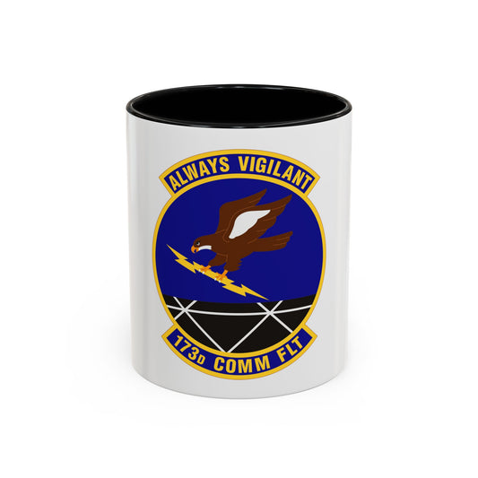 173d Communications Flight (U.S. Air Force) Accent Coffee Mug