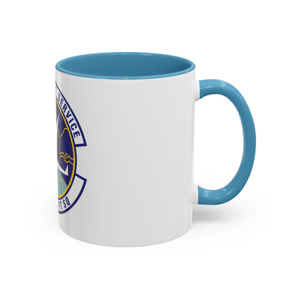 76th Airlift Squadron (U.S. Air Force) Accent Coffee Mug
