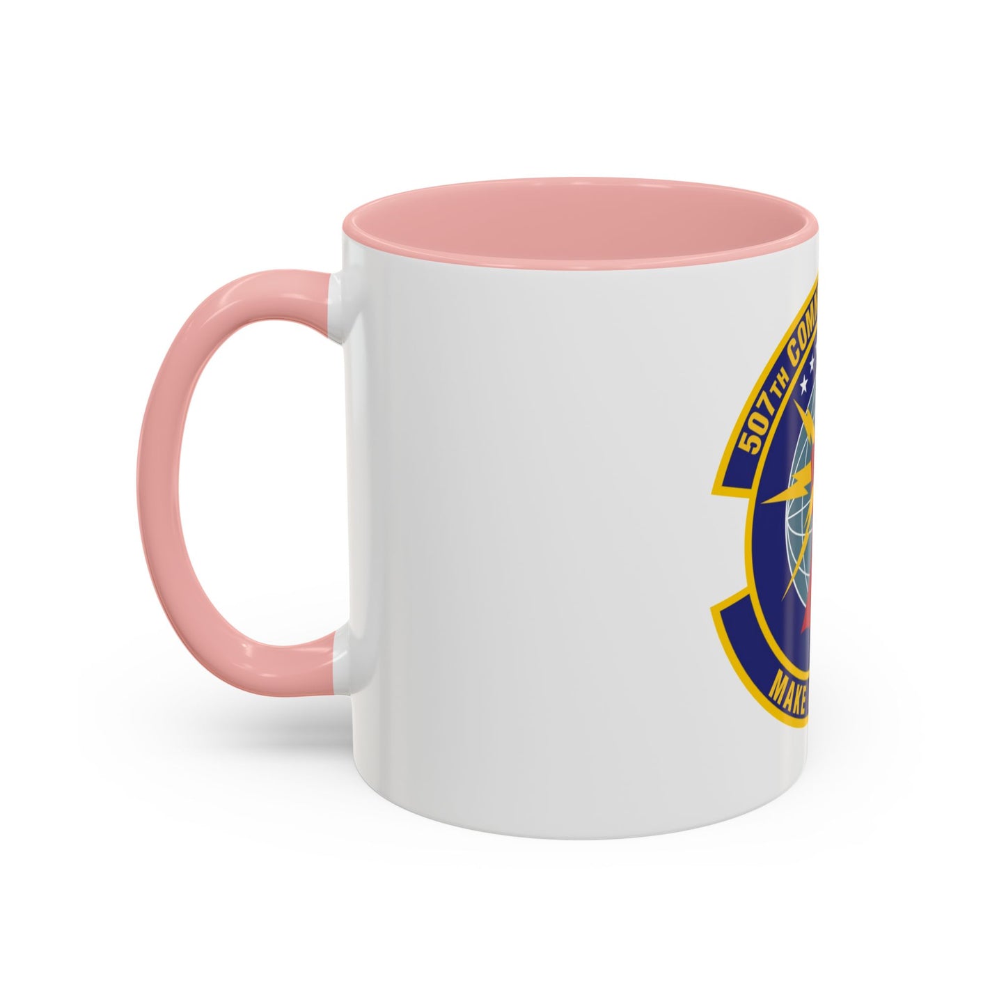 507th Communications Flight (U.S. Air Force) Accent Coffee Mug