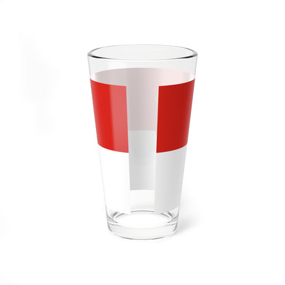 Flag of Jaszkarajeno (Hungary) Pint Glass 16oz